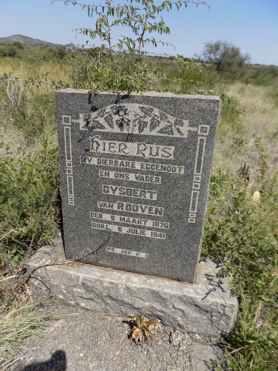 ROOYEN Gysbert, van 1876-1941