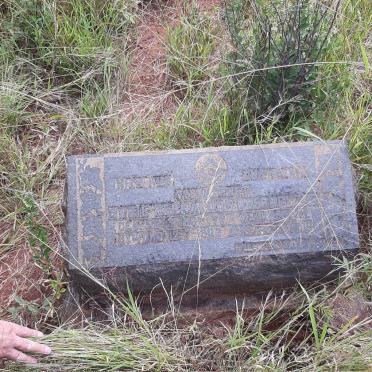 OBERHOLZER Arrie Gerhardus 1862-1900