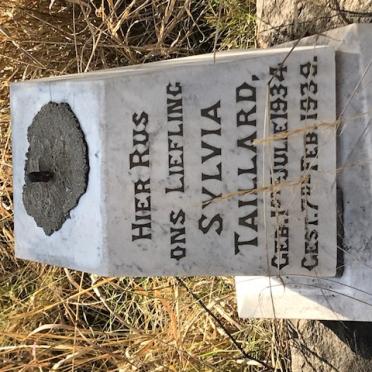 TAILLARD Sylvia 1934-1939