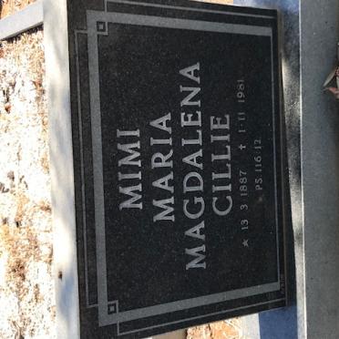 CILLIE Mimi Maria Magdalena 1887-1981