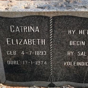 CILLIÉ Daniël Gerhardus 1882-1970 &amp; Catrina Elizabeth 1893-1974