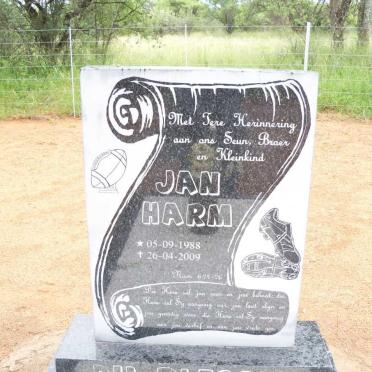 PLESSIS Jan Harm, du 1988-2009