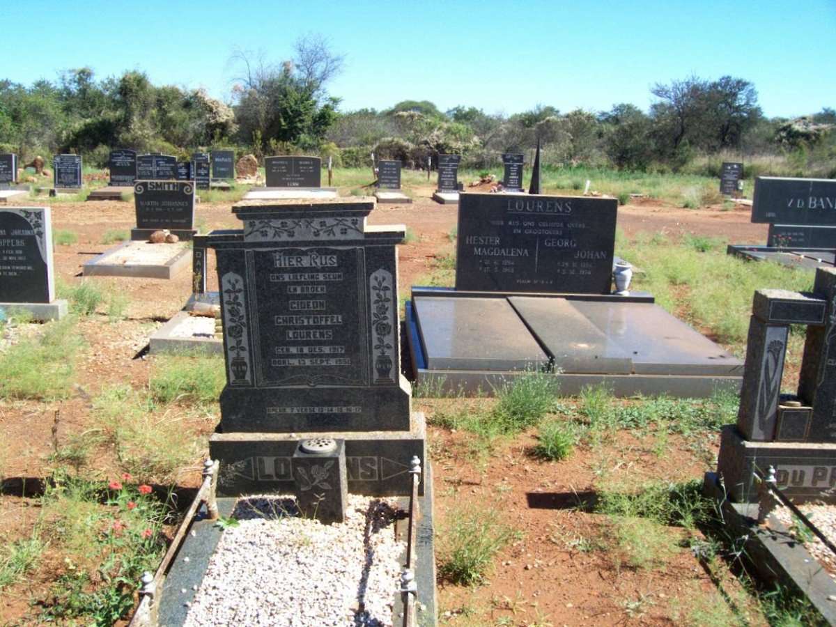 LOURENS Gideon Christoffel 1917-19?1