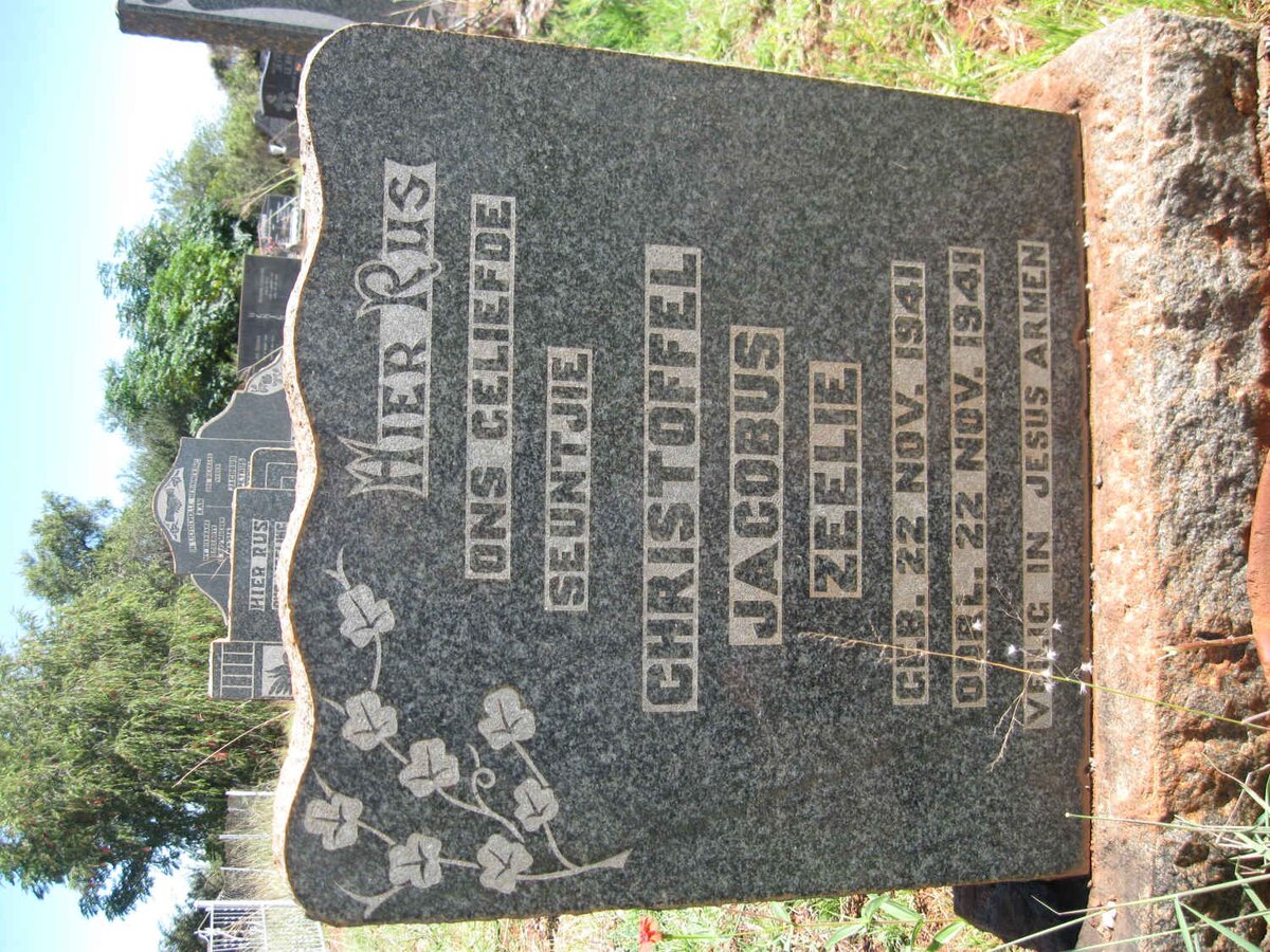 ZEELIE Christoffel Jacobus 1941-1941