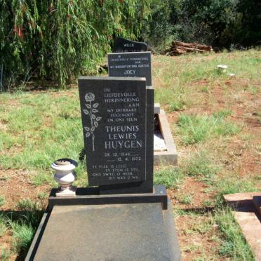 HUYGEN Theunis Lewies 1946-1972