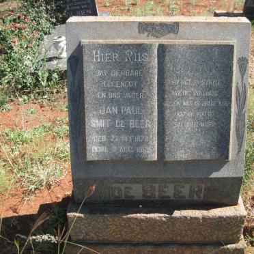 BEER Jan Paul Smit, de 1878-1952