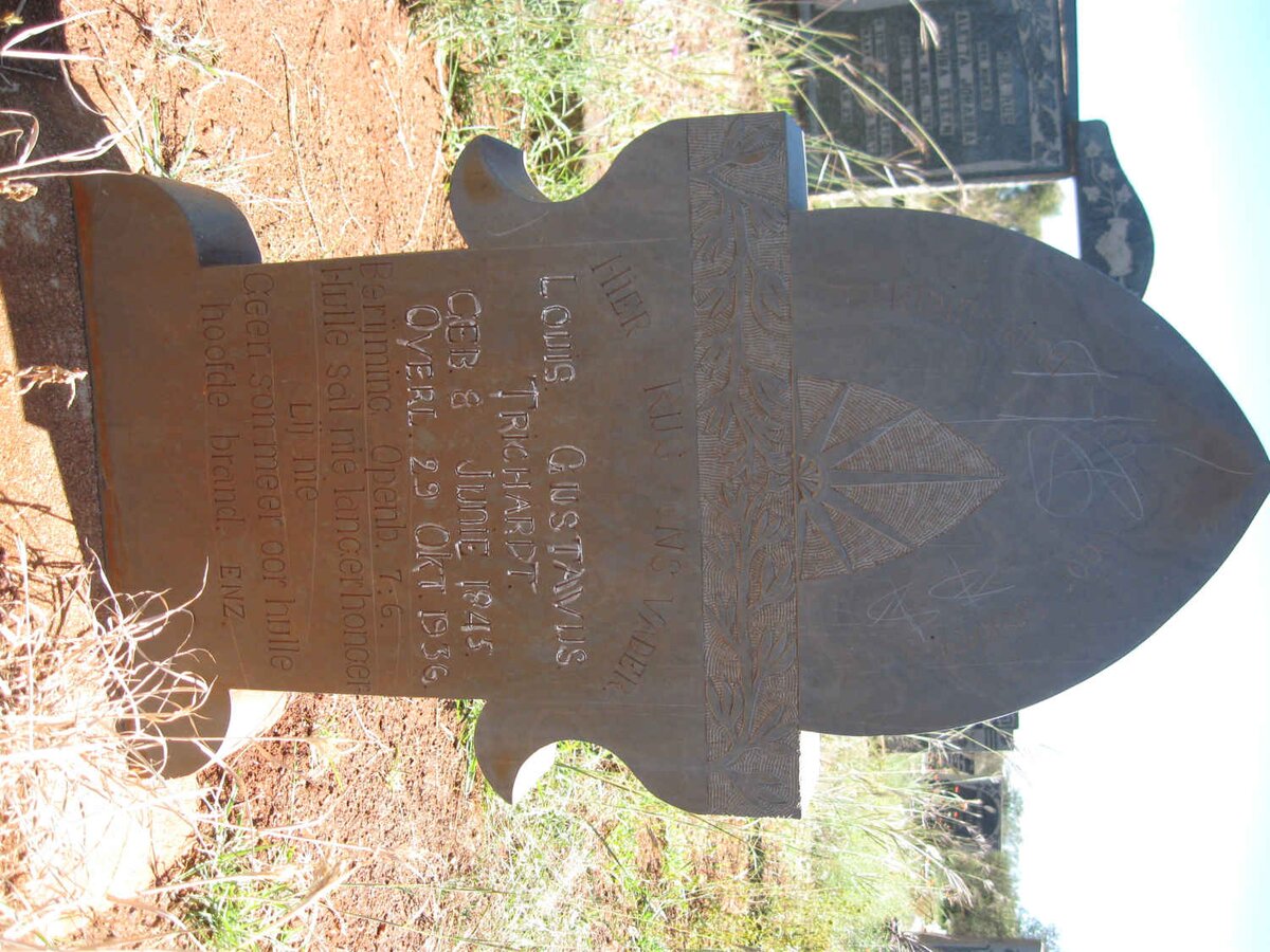 TRICHARDT Louis Gustavus 1845-1956