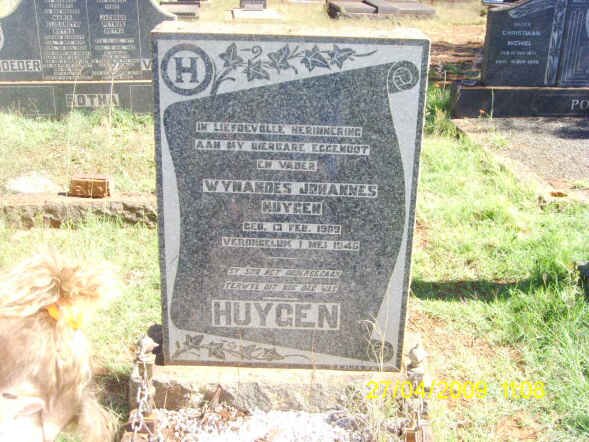 HUYGEN Wynandes Johannes 1???-194?