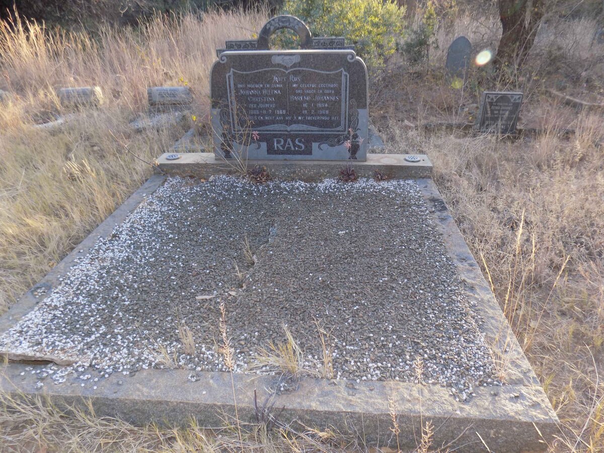 RAS Barend Johannes 1884-1968 &amp; Johanna Helena Christina JOUBERT 1885-1969