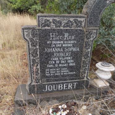 JOUBERT Pieter Jacobus 1895-1966 &amp; Johanna Sophia VILJOEN 1895-1955