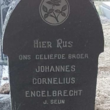 ENGELBRECHT Johannes Cornelius 1918-1939