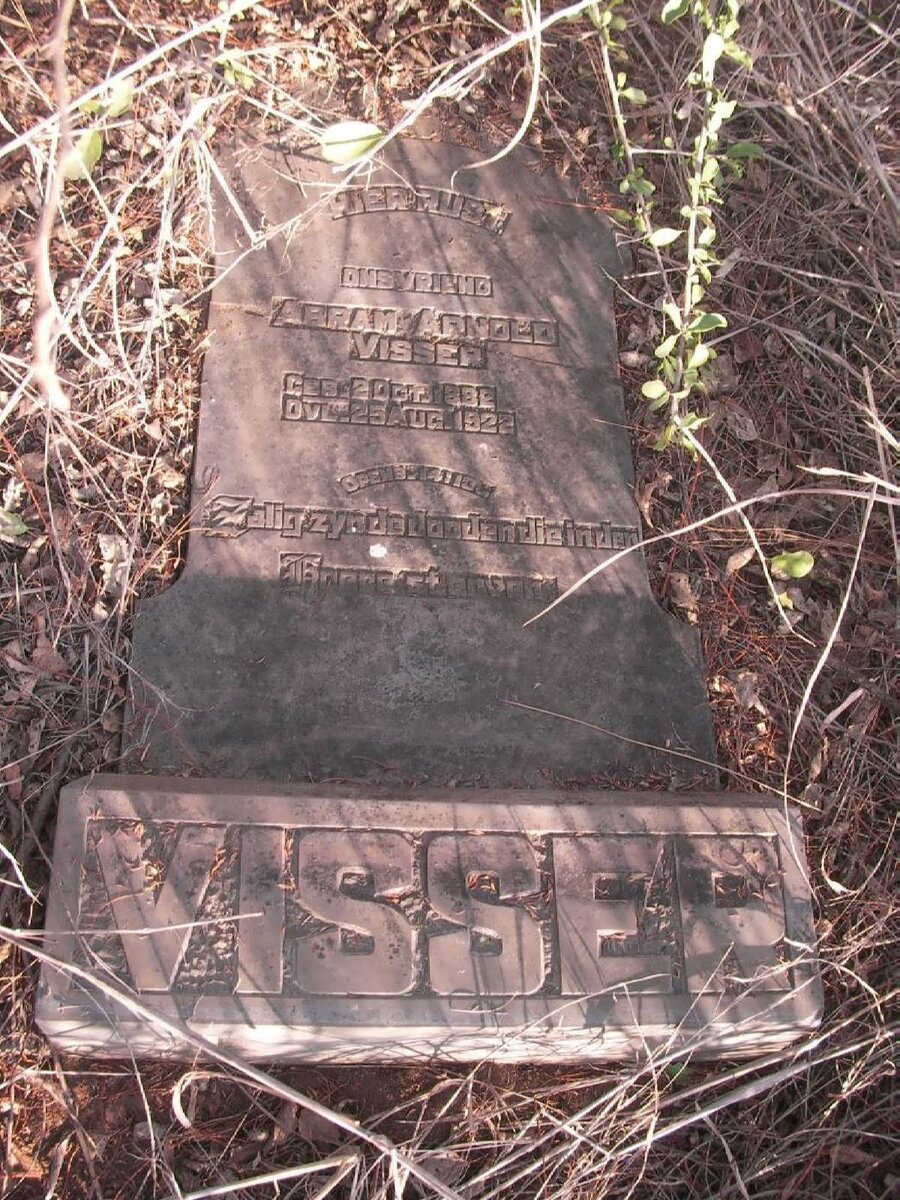 VISSER Abram Arnold 1832-1922