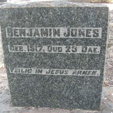JONES Benjamin 1917-1917
