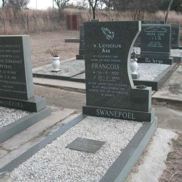 SWANEPOEL Francois 1925-1990 &amp; Lona TAJAARD 1924-2003