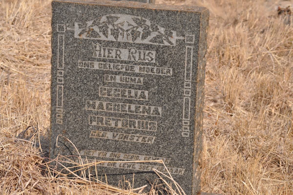PRETORIUS Cecilia Magdelena nee VORSTER 