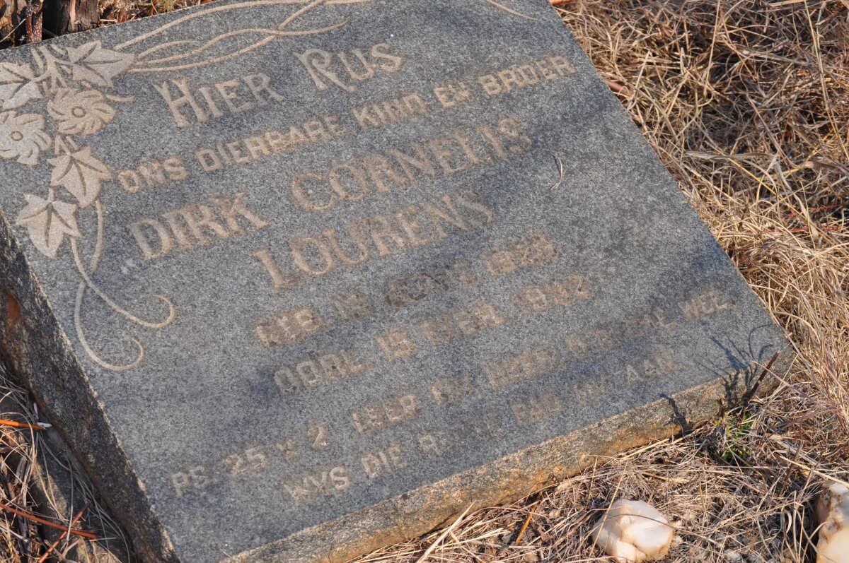 LOURENS Dirk Cornelis -1932