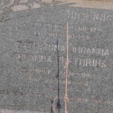 PRETORIUS Catharina Johanna Susanna