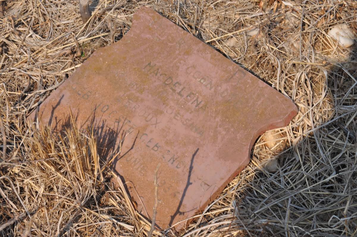 ROUX Magdelena ? Gesina, le nee JOOSTE 1861-1936