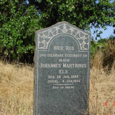 ELS Johannes Marthinus 1888-1932