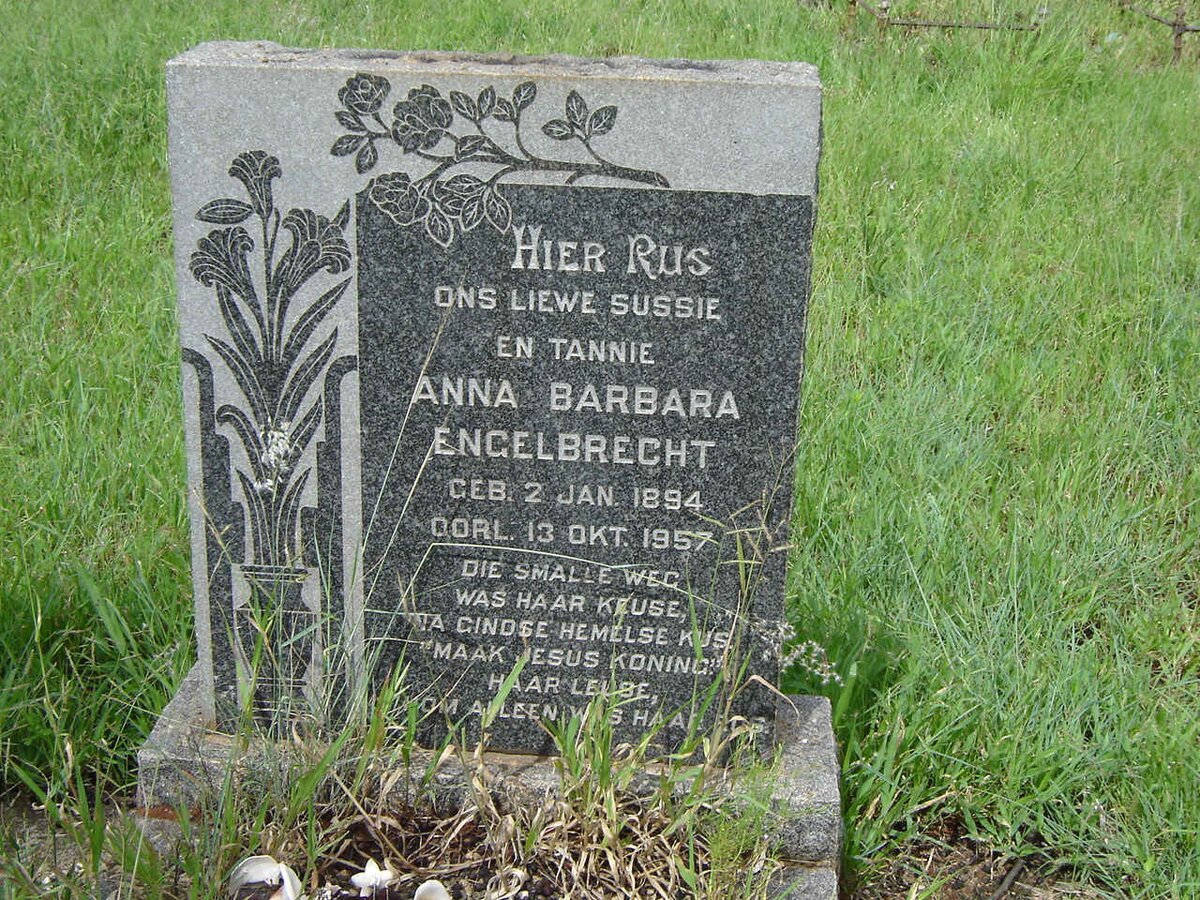 ENGELBRECHT Anna Barbara 1894-1957