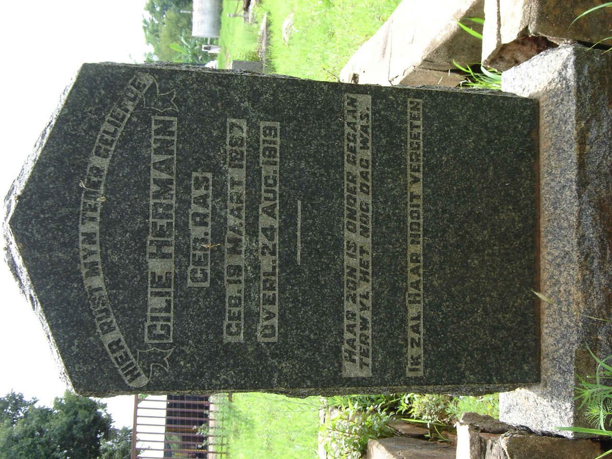 HERMANN Cilie nee RAS 1887-1919