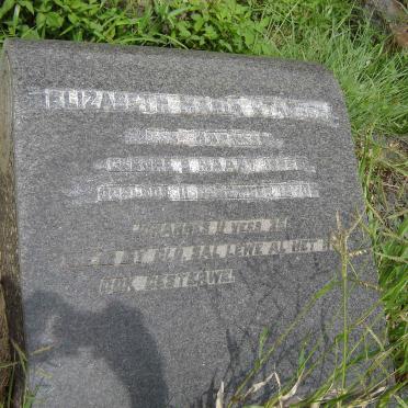 STANDER Elizabeth Maria nee HARMSE 1935-1970