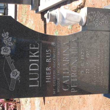 LUDIKE Catharina Petronella 1920-1976