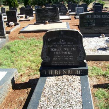 LIEBENBERG Schalk Willem 1871-1902