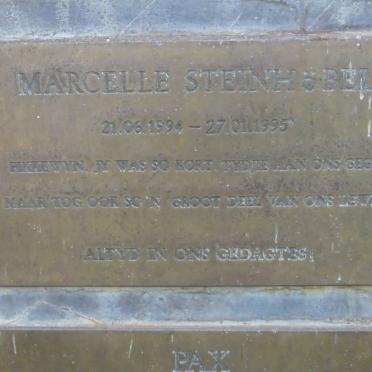 STEINHOBEL Marcelle 1994-1995