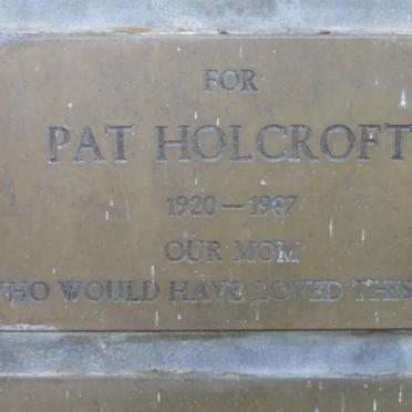 HOLCROFT Pat 1920-1987