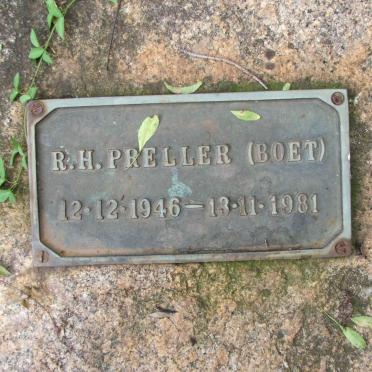 PRELLER R.H. 1946-1981