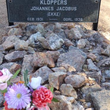 KLOPPERS Johannes Jacobus 1931-1938