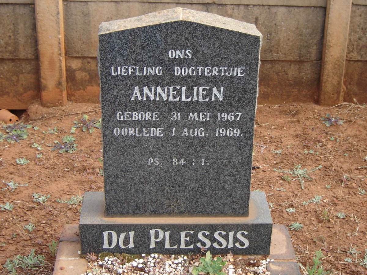 PLESSIS Annelien, du 1967-1969