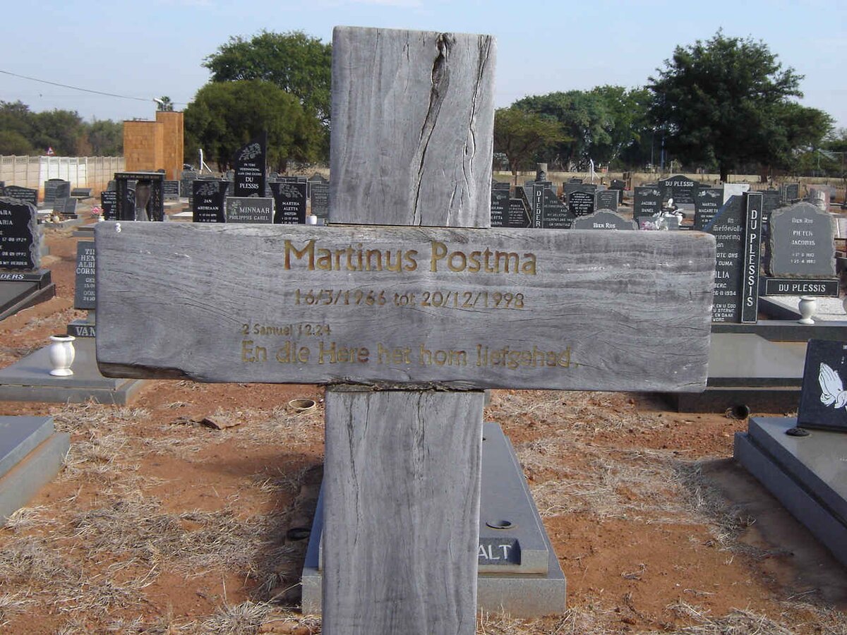 POSTMA, Martinus 1966-1998