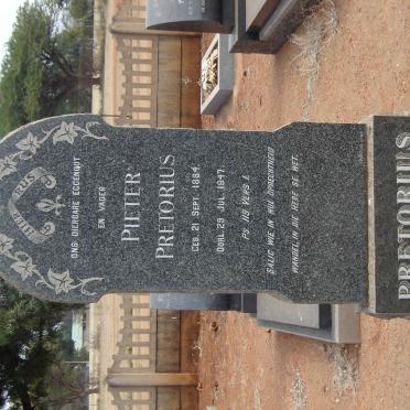 PRETORIUS Pieter 1884-1947