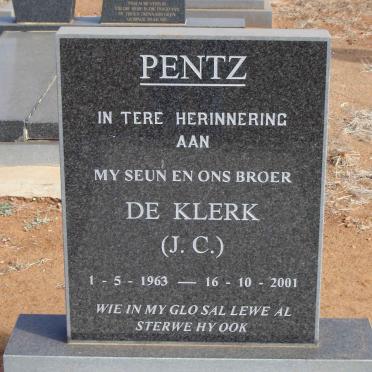 PENTZ De Klerk 1963-2001