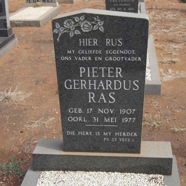 RAS Pieter Gerhardus 1907-1977