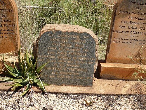 PRETORIUS Hercules Albertus 1803-1889