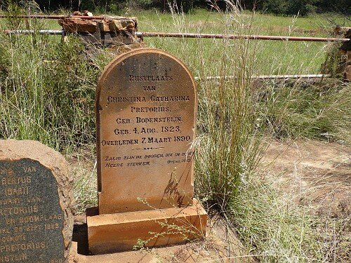 PRETORIUS Christina Catharina nee BODENSTEIN 1823-1890