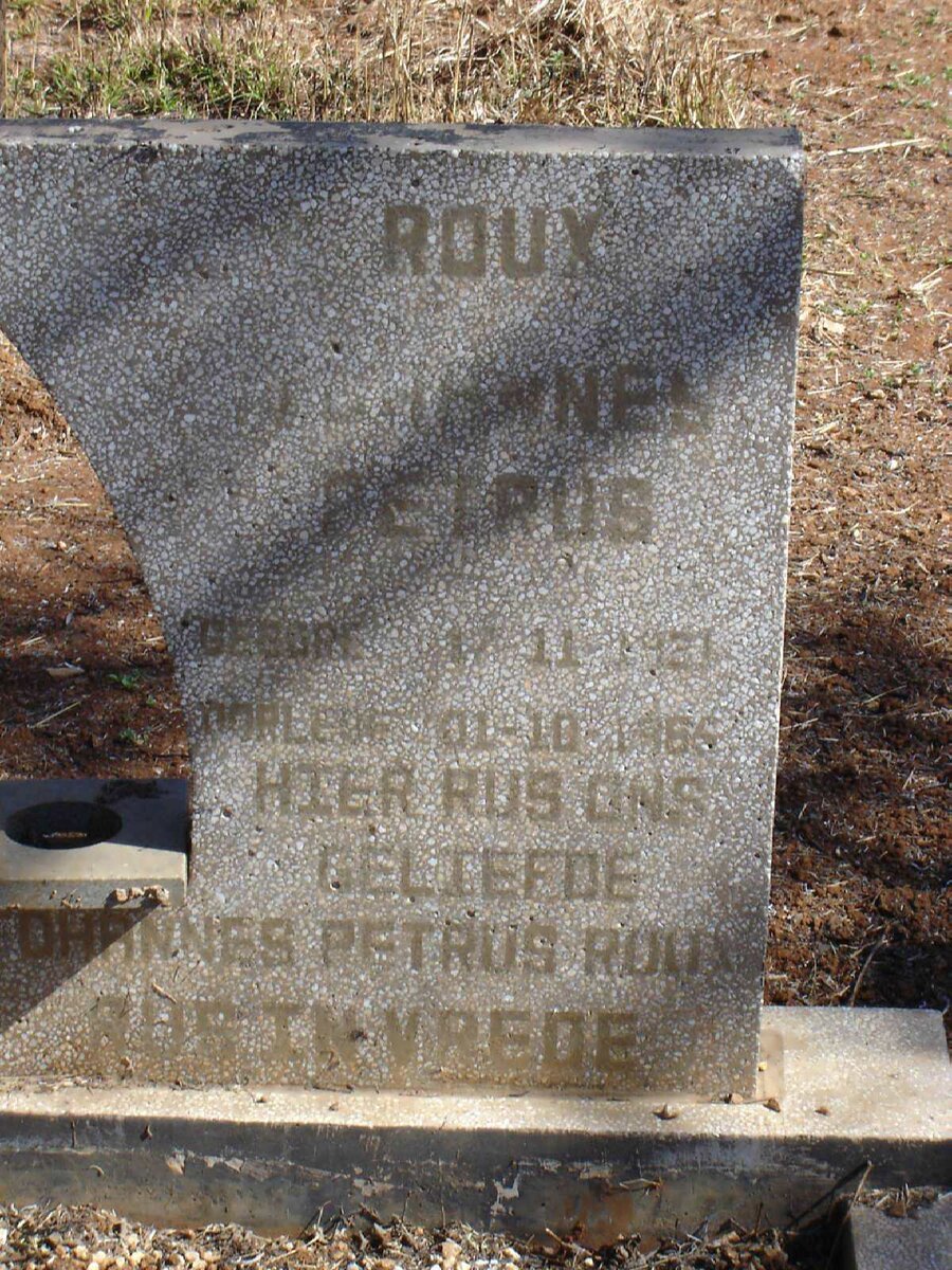 ROUX Johannes Petrus ??-??