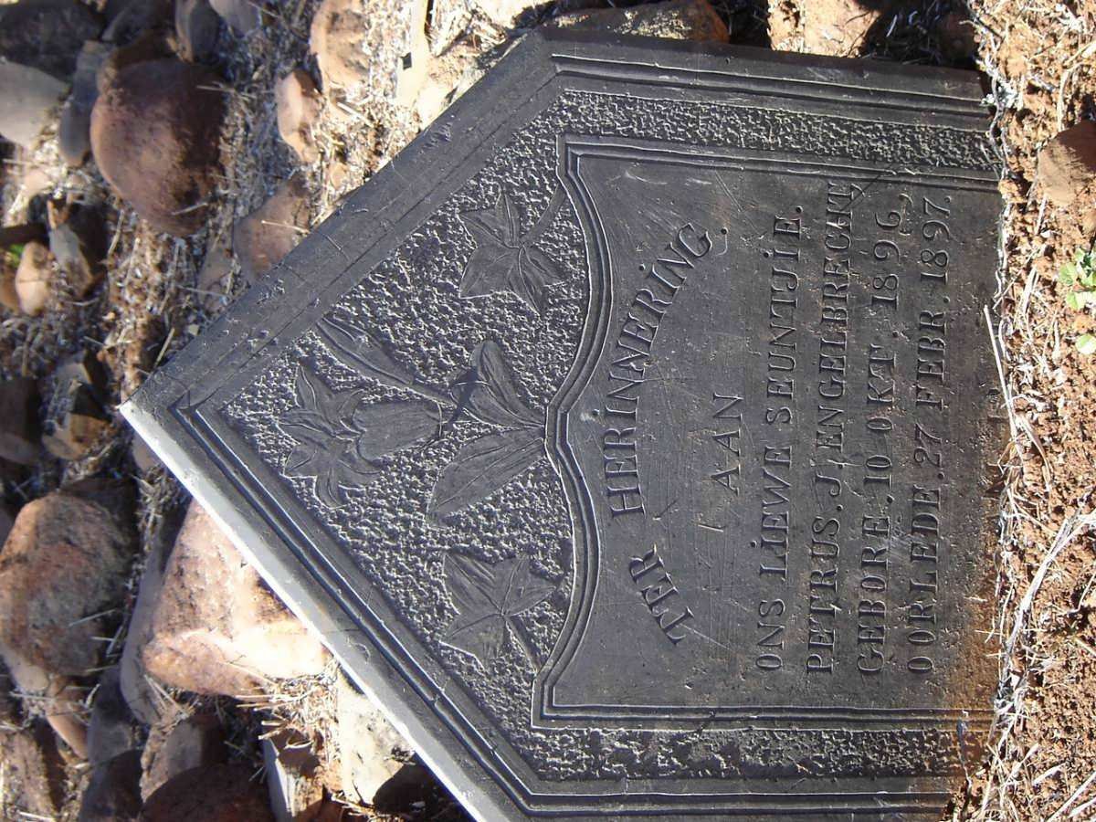 ENGELBRECHT Petrus J. 1896-1897