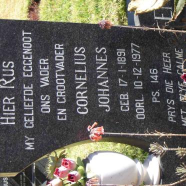 ENGELBRECHT Cornelius Johannes 1891-1977 &amp; Anna Adriana Jacoba VAN ZYL 1893-1979