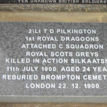 North West, BRITS district, Hartbeespoort, Rietfontein 485, British Military Cemetery