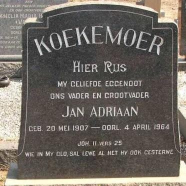 KOEKEMOER Jan Adriaan 1907-1964