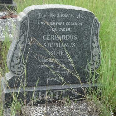 BOTES Gerhardus Stephanus 1886-1956