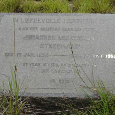 STEENKAMP Johannes Lodewikus 1934-1952