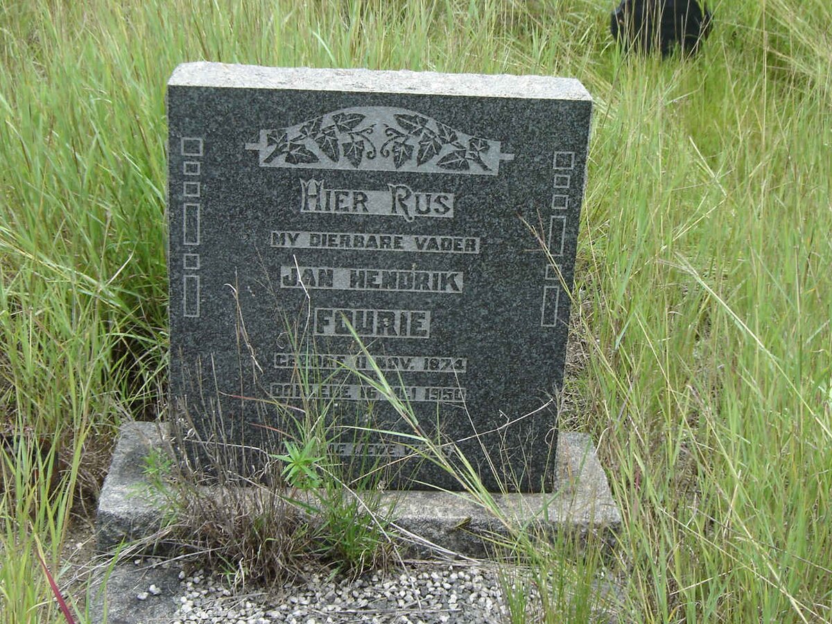 FOURIE Jan Hendrik 1874-1950