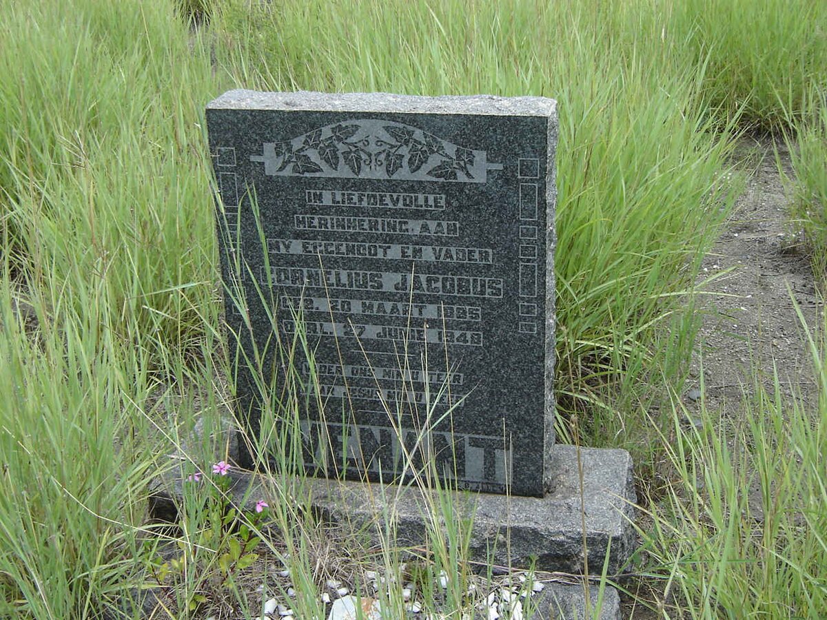 AVENANT Cornelius Jacobus 1885-1948