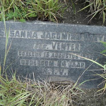 DREYER Susanna Jacomina nee VENTER -1935