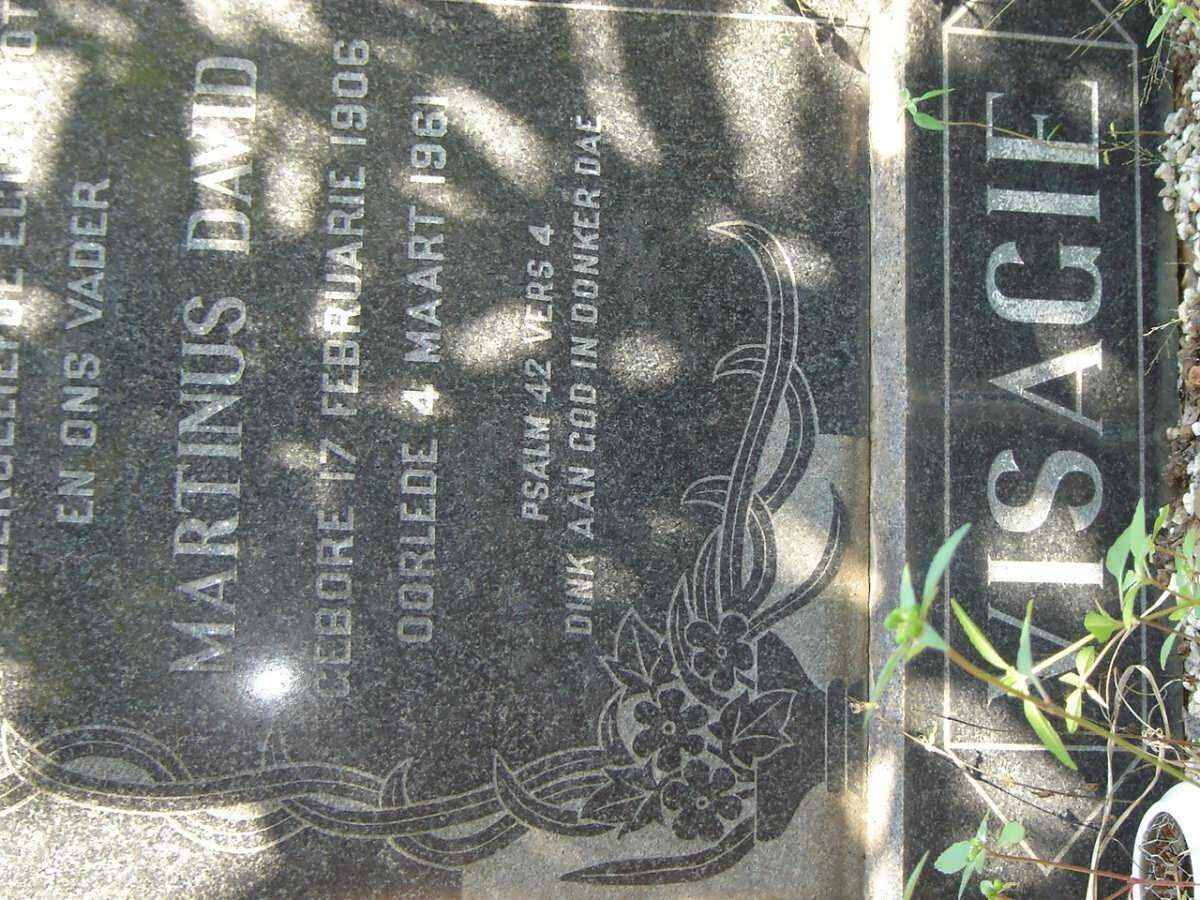 VISAGIE Martinus David 1906-1961
